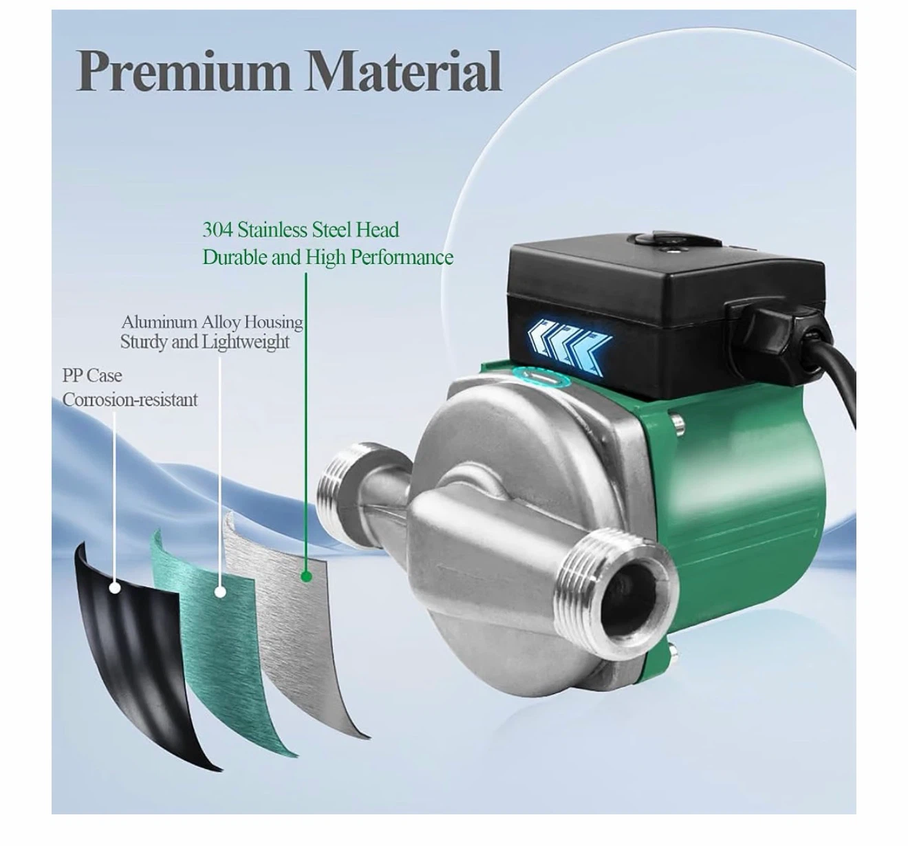 WiseWater 3-Speed Recirculating Pump - photo 3