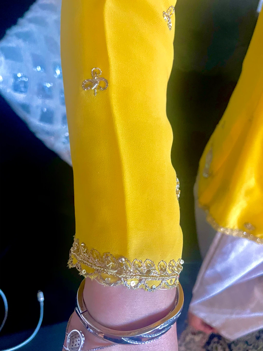 Yellow Embellished Kurti - photo 2