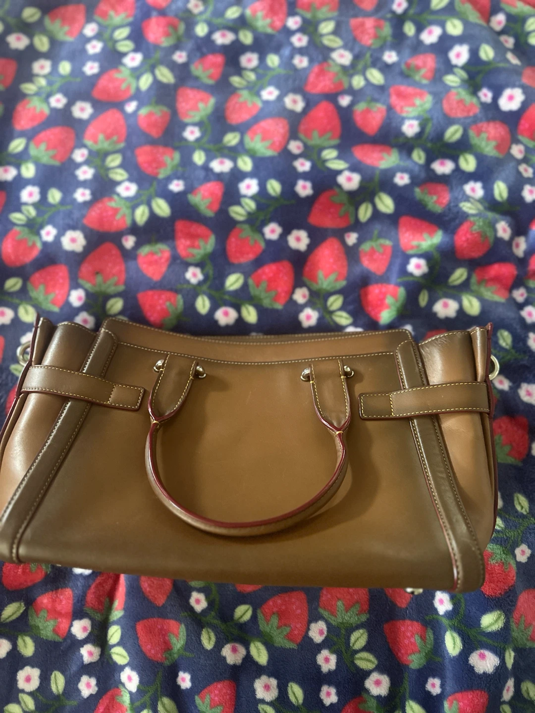 Coach Brown Leather Tote Bag with Strap - photo 4
