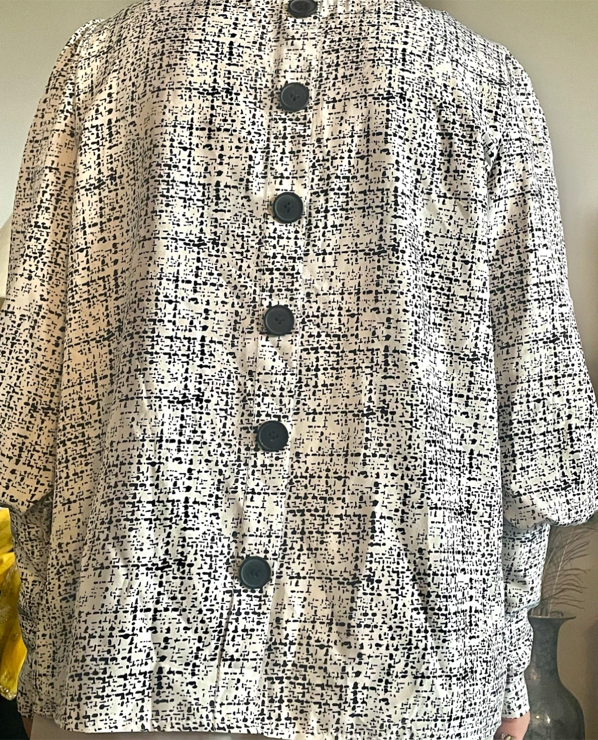 Women's Printed Button-Up Blouse - photo 2