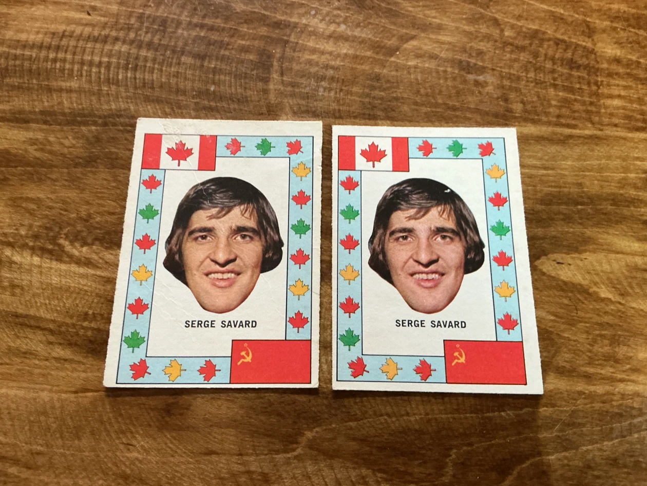 2 Serge Savard 1972 TEAM CANADA O-PEE-CHEE Hockey Cards