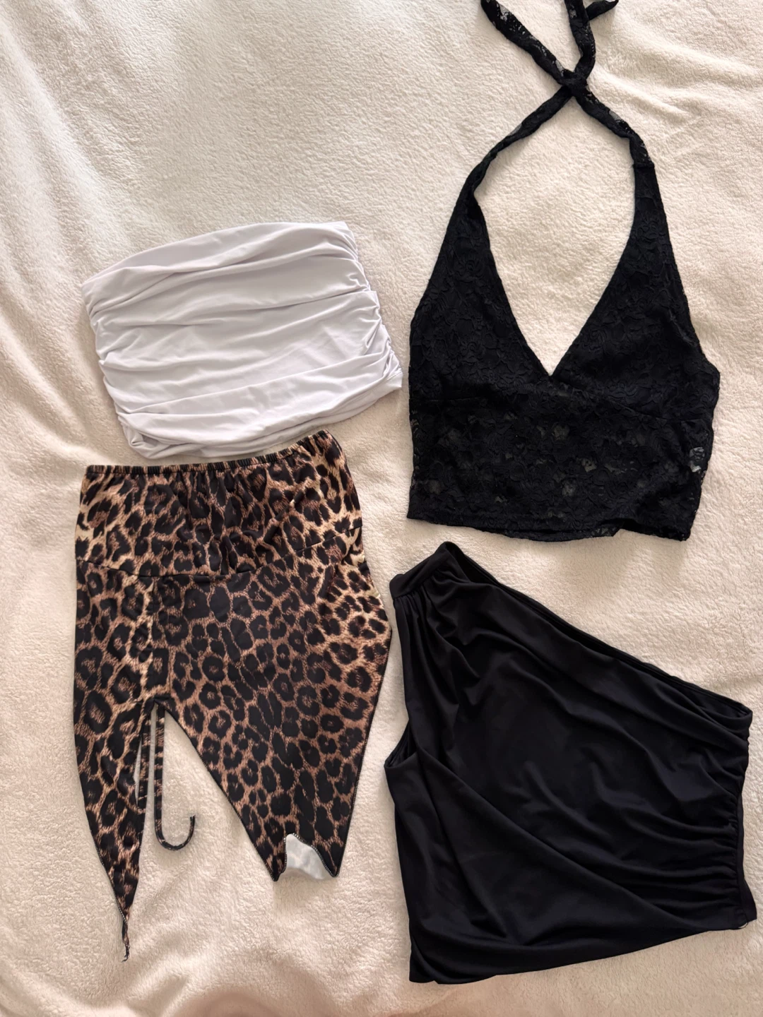 4-Piece Assorted Going Out Tops Bundle