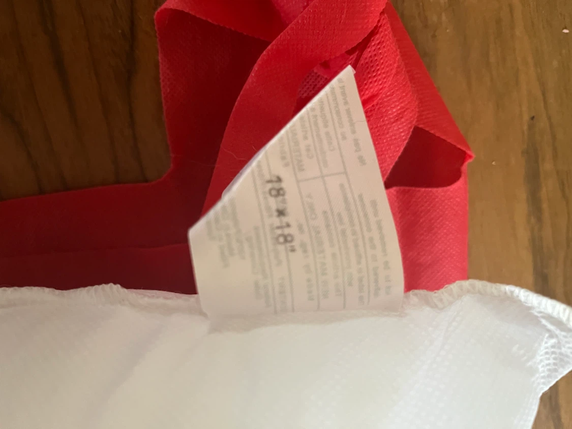 Two 18" x 18" White Throw Pillow Inserts - photo 2