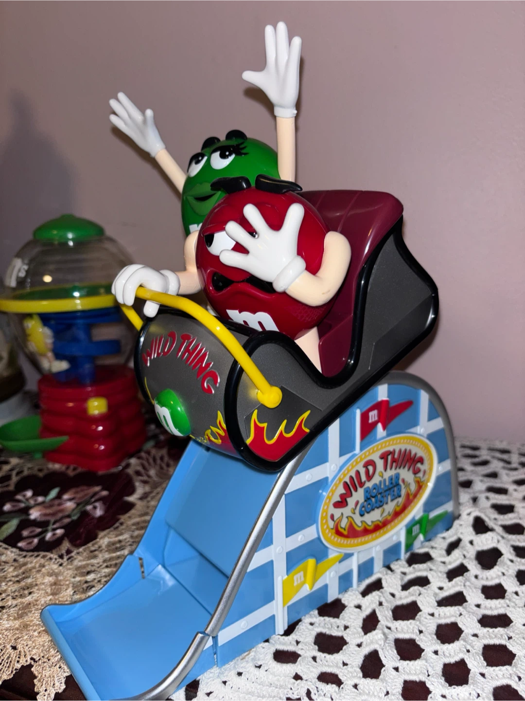 M&M's Wild Thing Roller Coaster Toy
