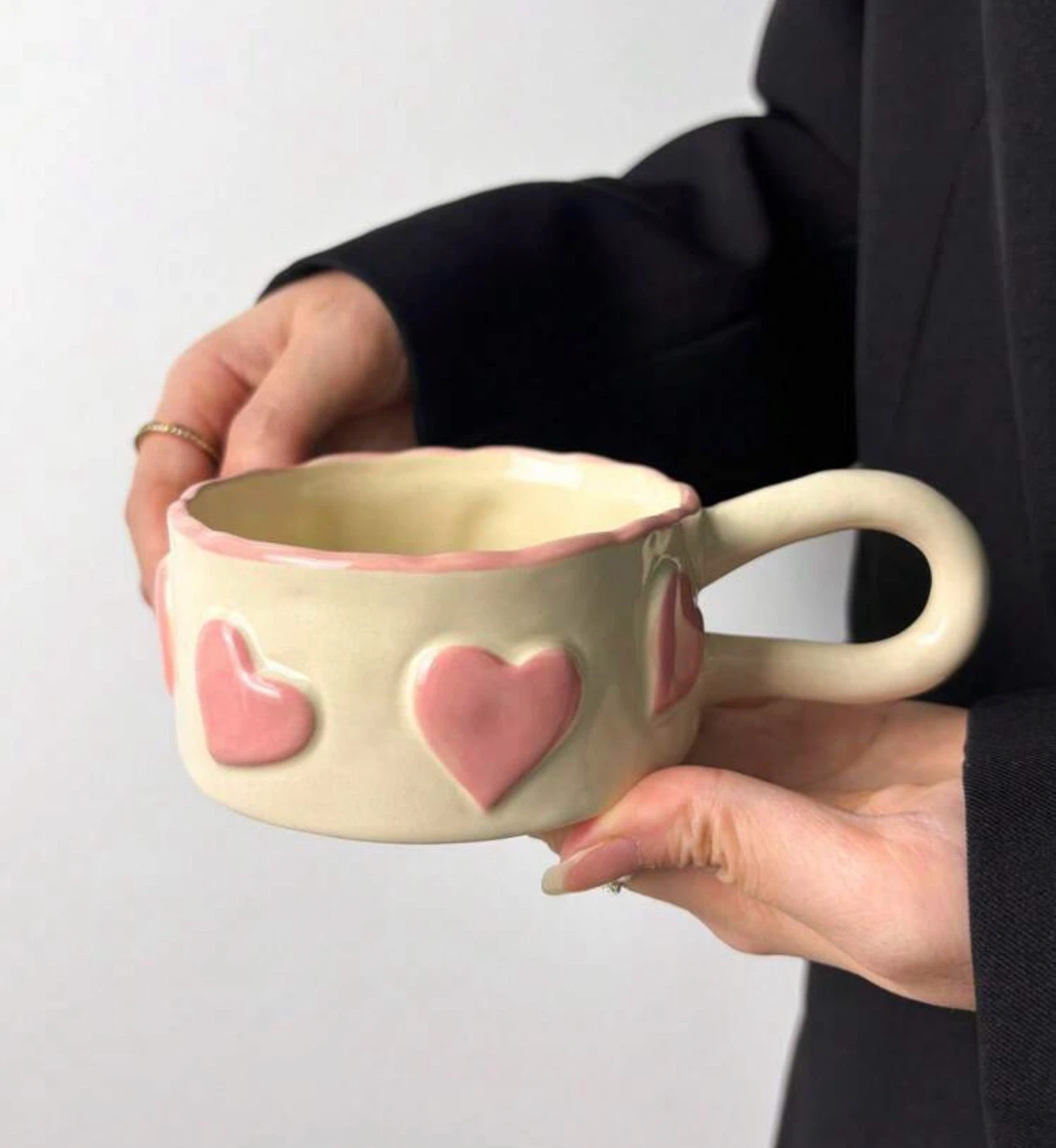 Handmade Ceramic Coffee Mug - photo 3