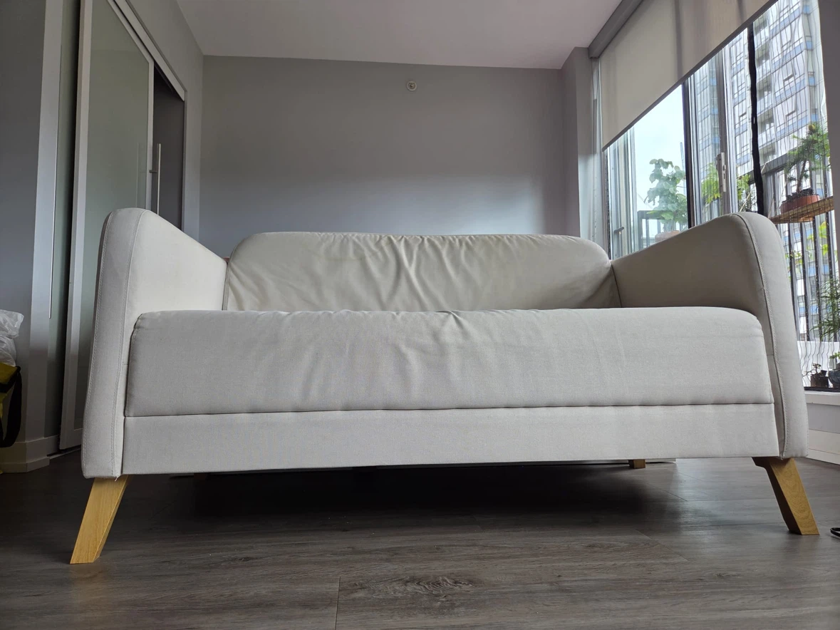 IKEA LINANÄS Loveseat, Vissle beige - photo 2