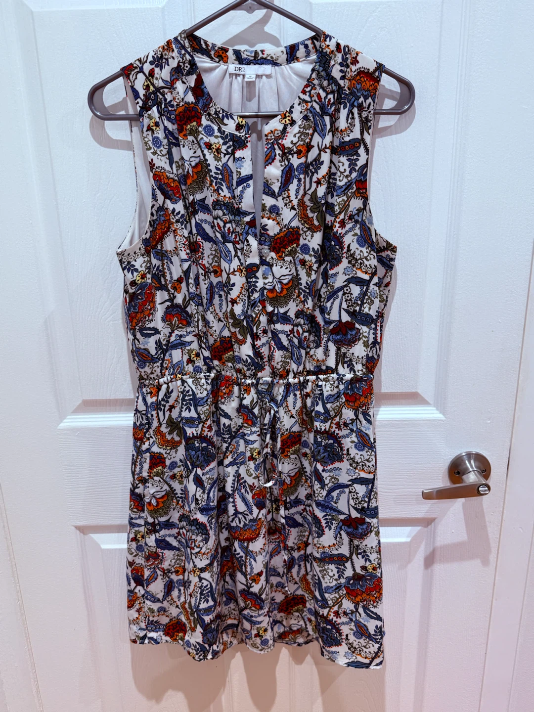 Floral Print Sleeveless Dress