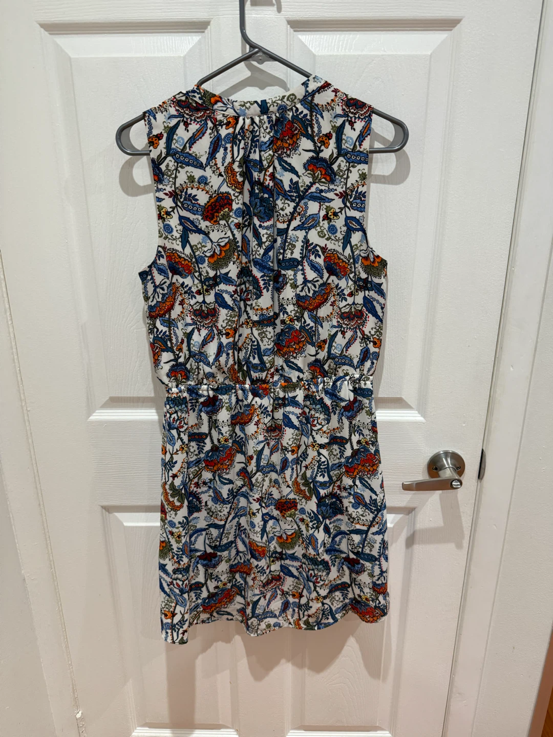 Floral Print Sleeveless Dress - photo 2