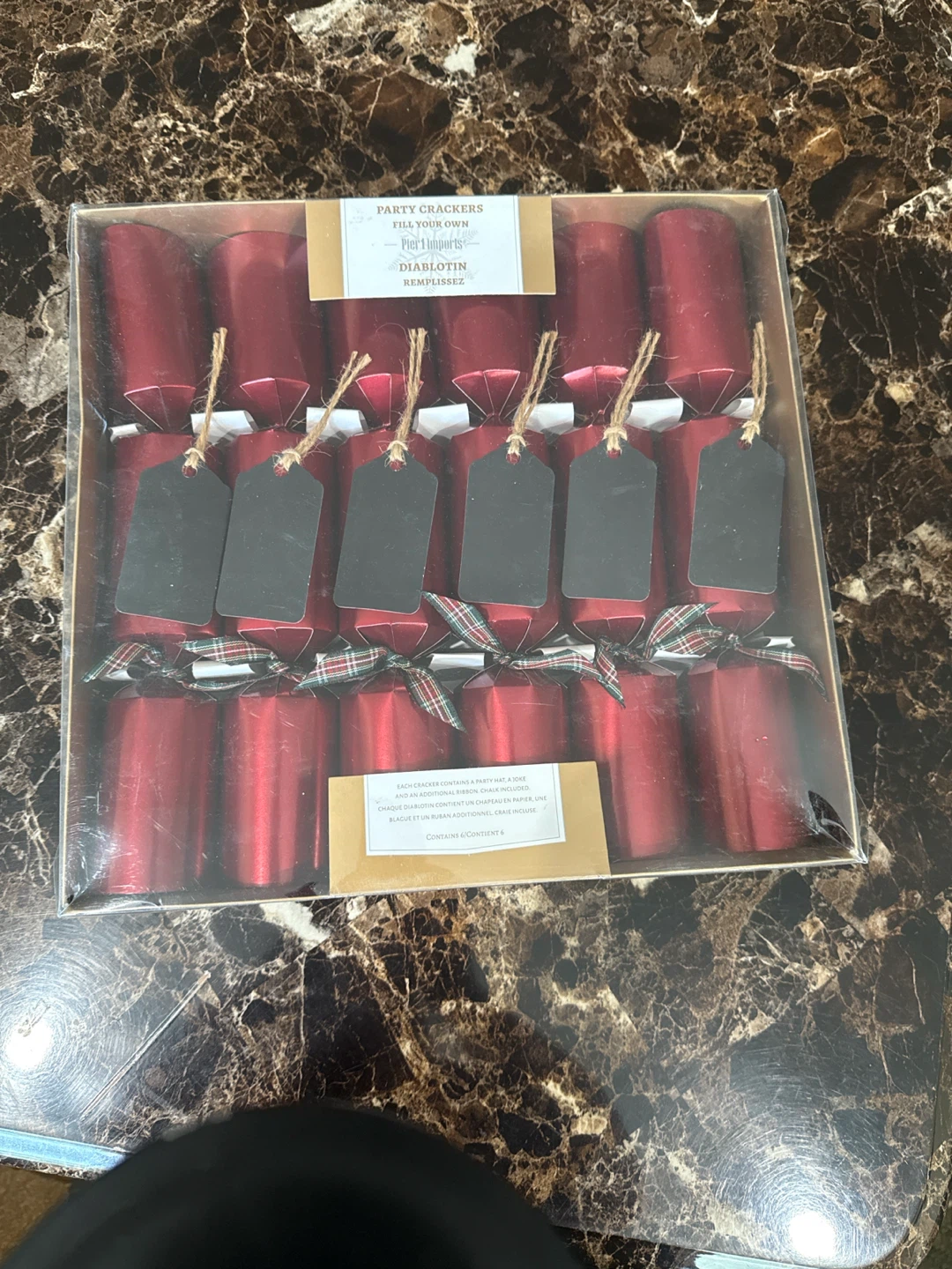 Pier Imports "Fill Your Own" Party Crackers - Set of 6 - photo 2