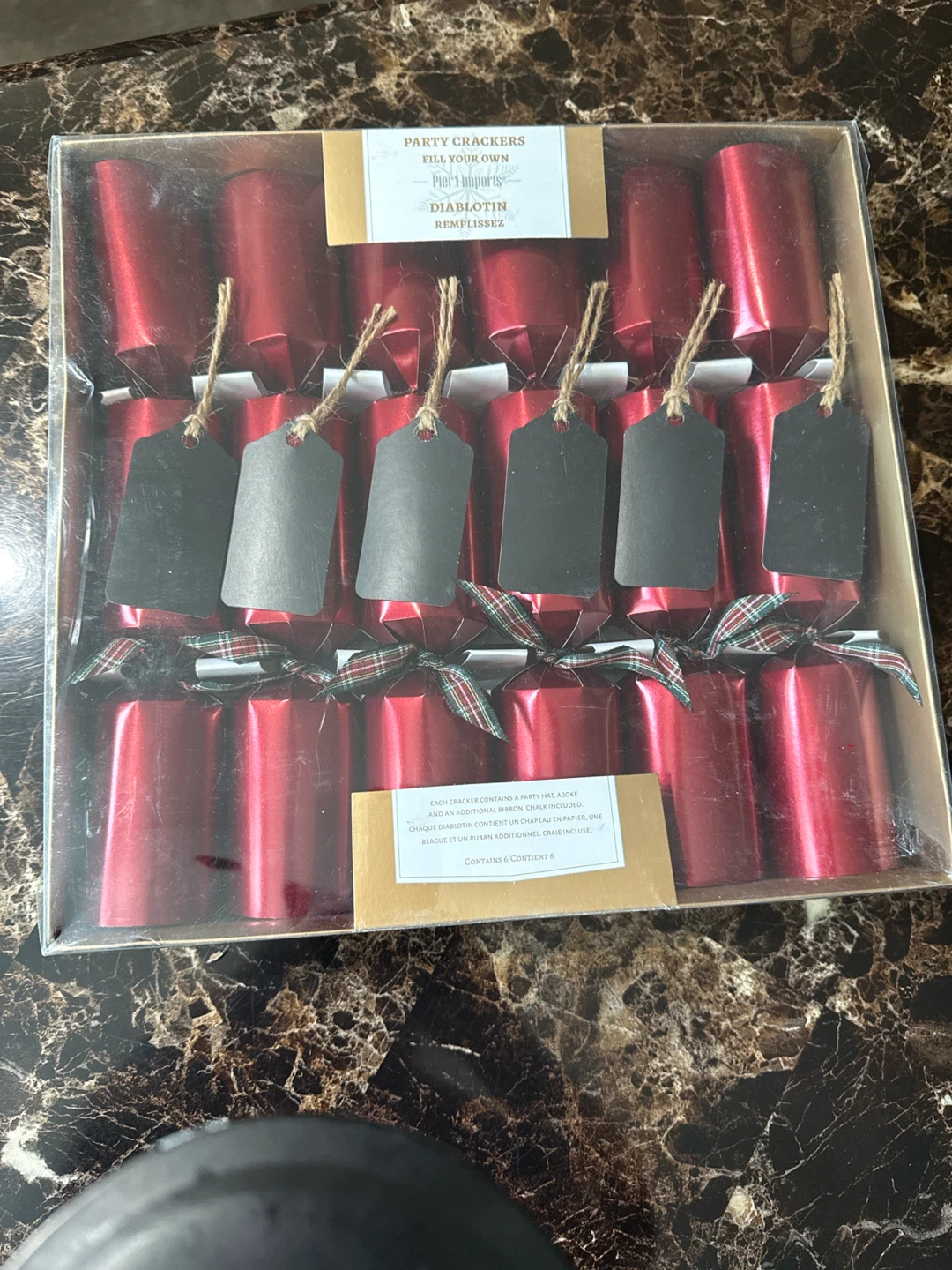 Pier Imports "Fill Your Own" Party Crackers - Set of 6 - photo 3