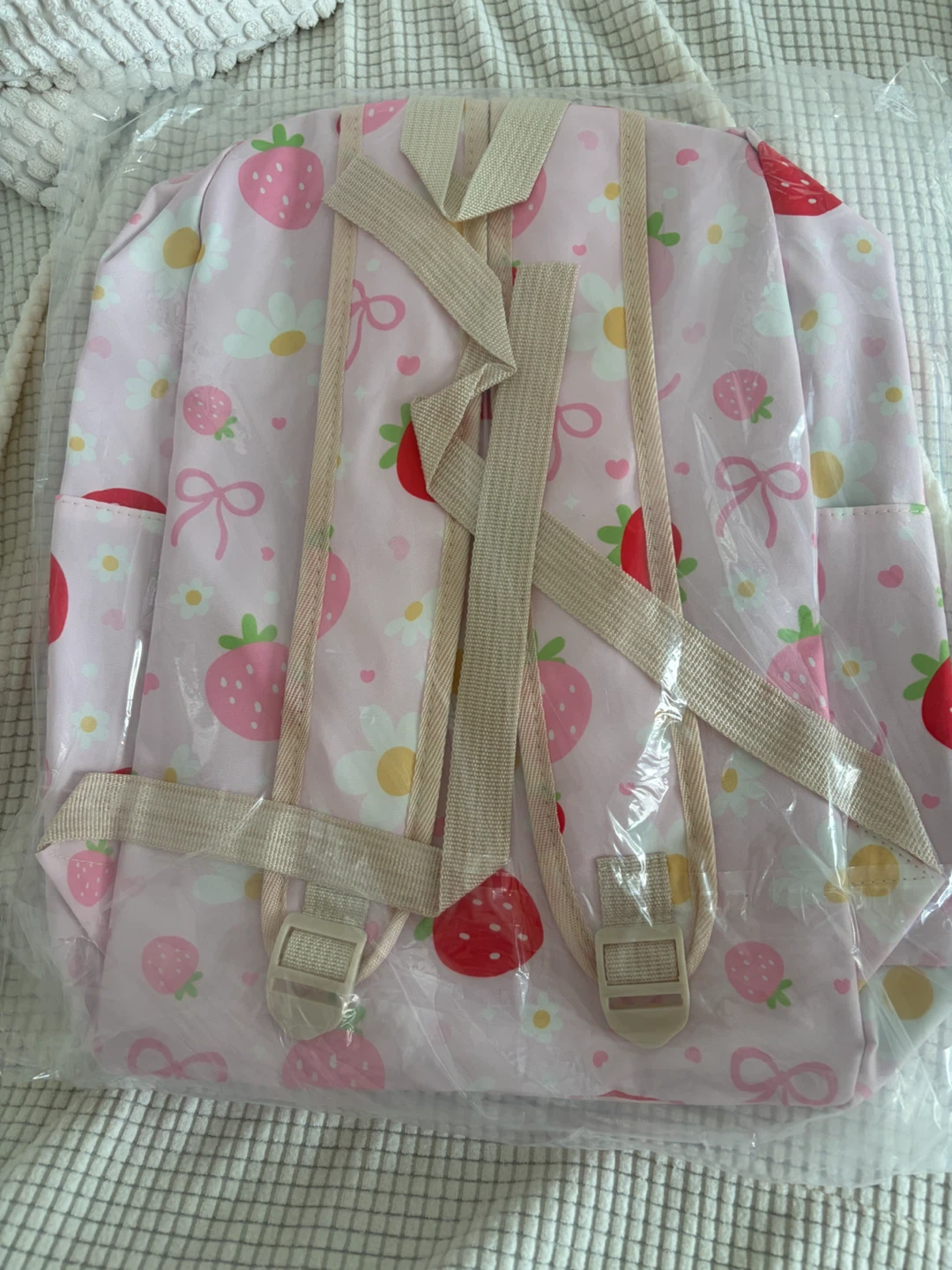 Pink Strawberry Backpack - photo 2