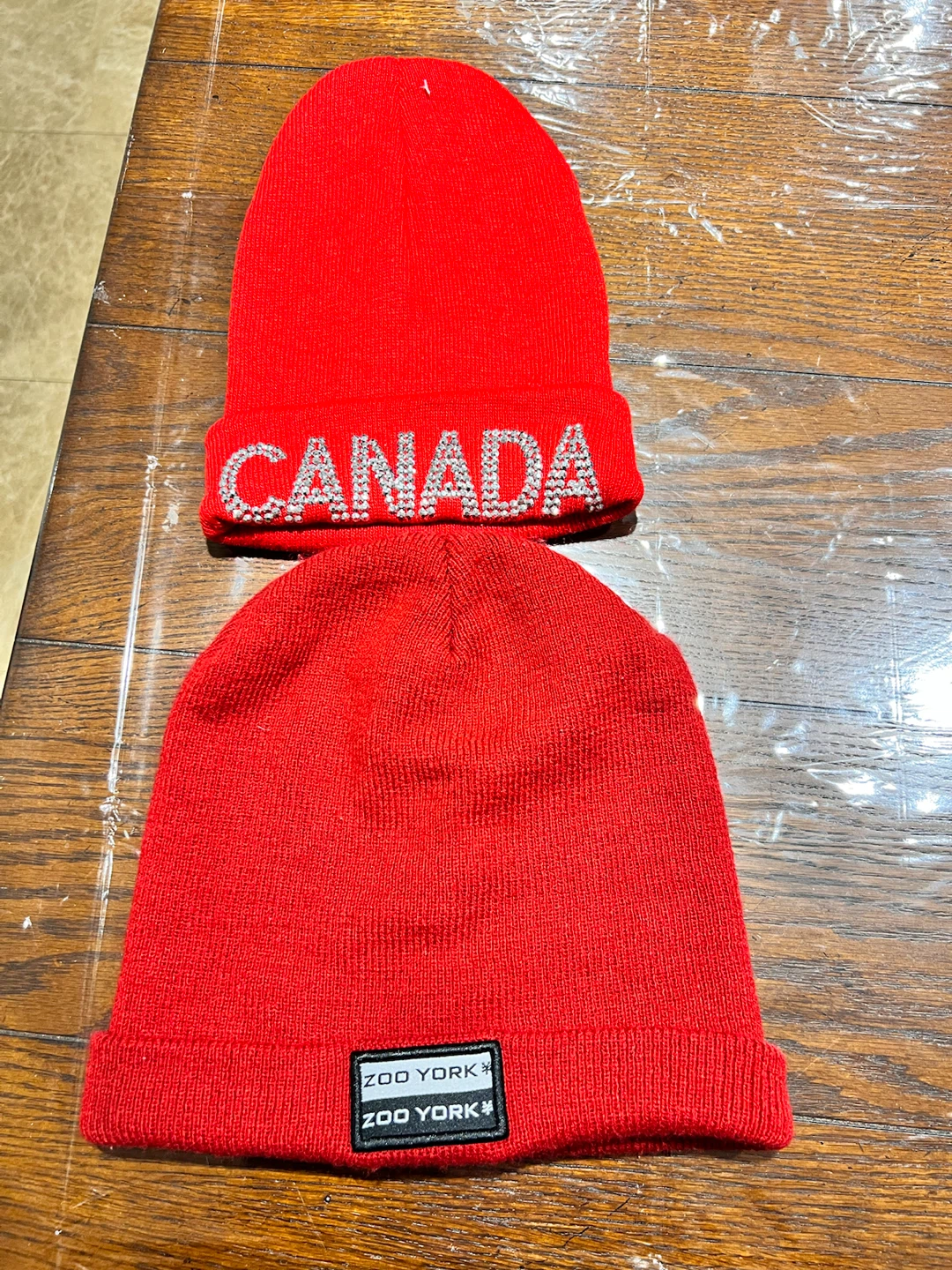 Red beanies