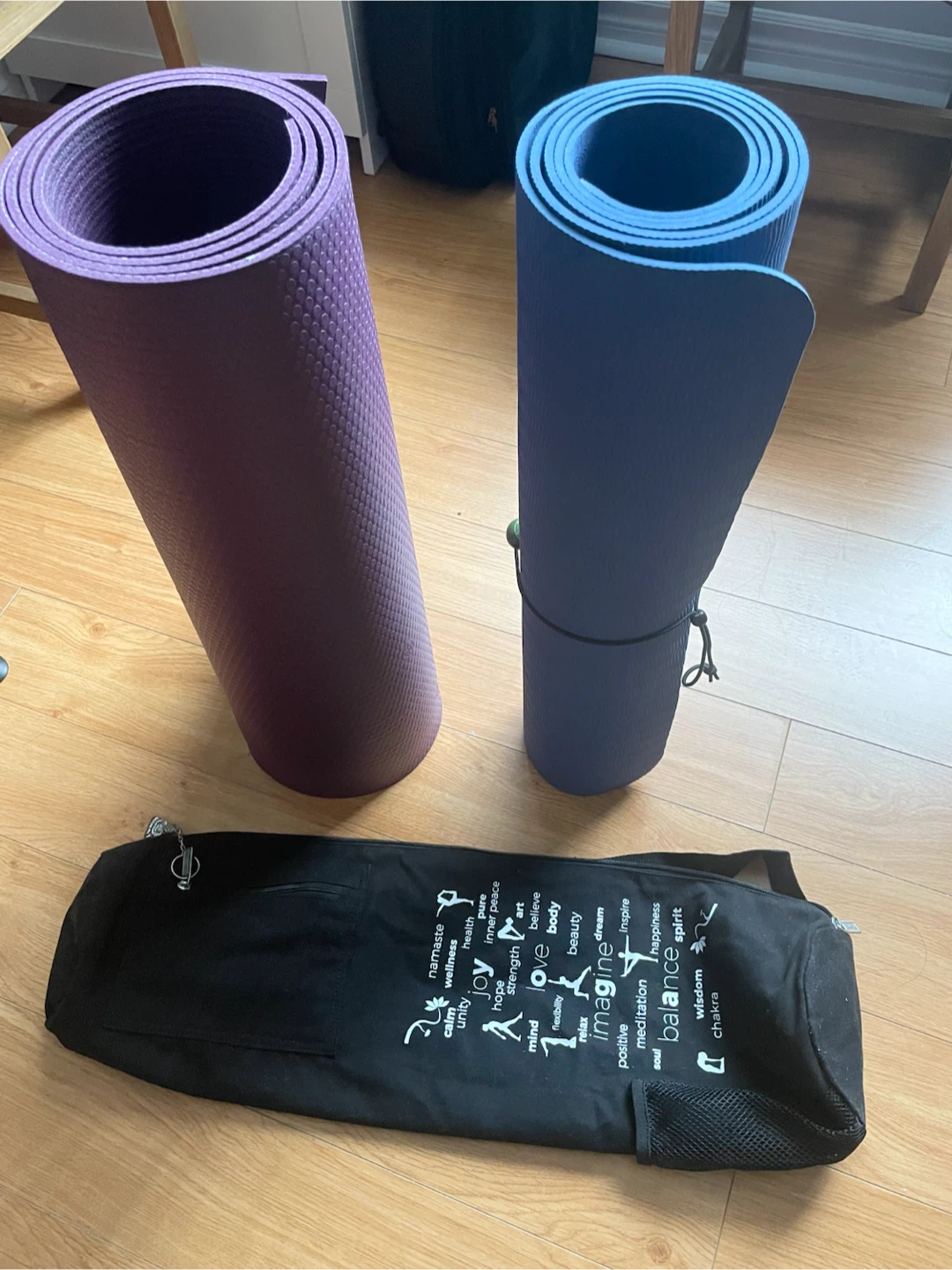 Yoga Mats with Carrying Bag