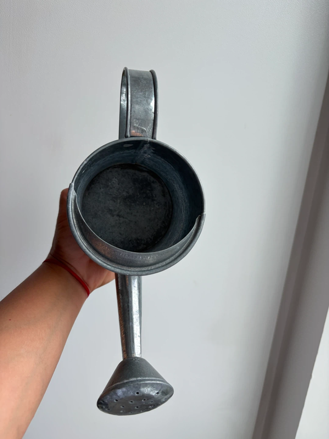 Galvanized Metal Watering Can - photo 3