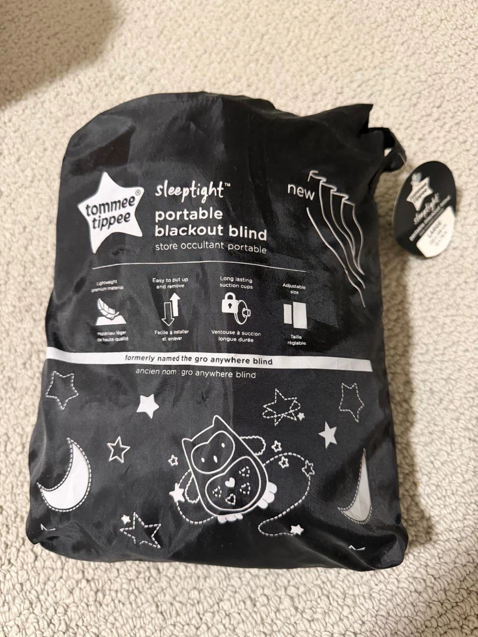 Tommee Tippee Sleeptight Large Portable Blackout Blind - photo 3