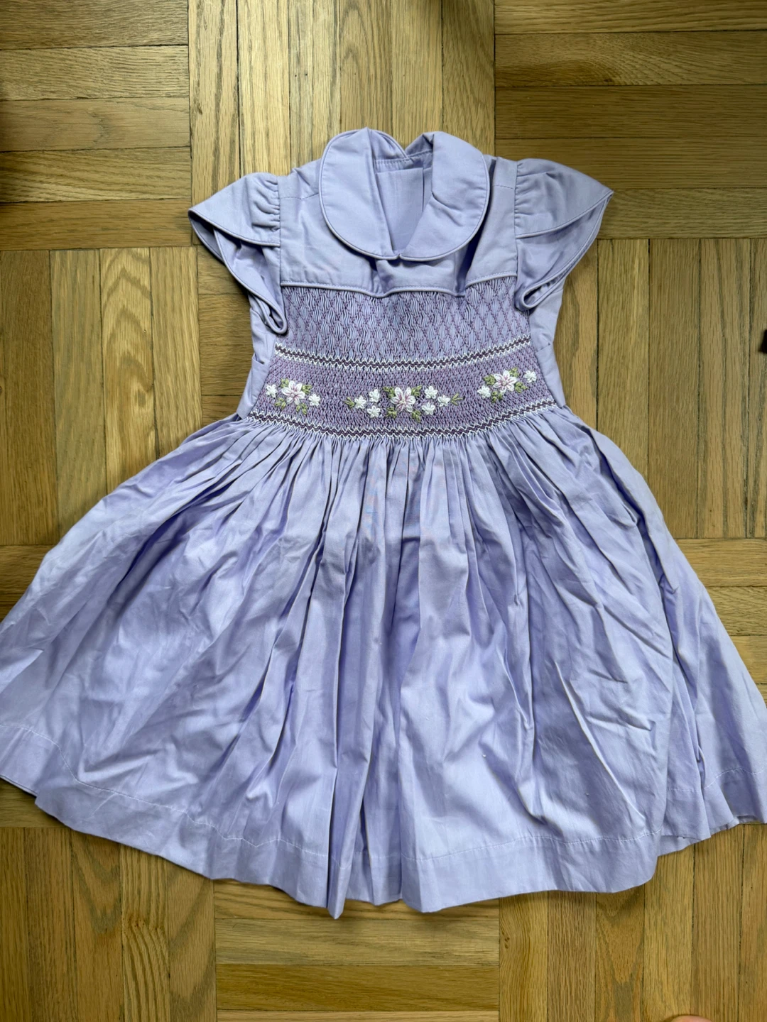 Brand new Girls Lavender Smocked Dress