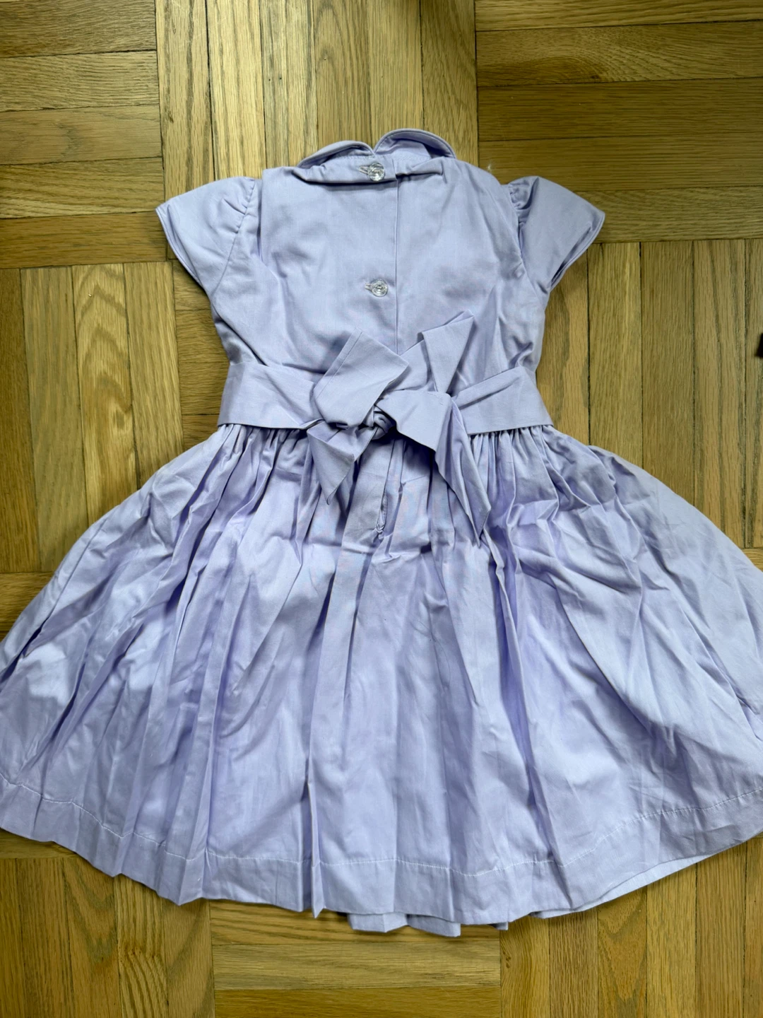 Brand new Girls Lavender Smocked Dress - photo 2