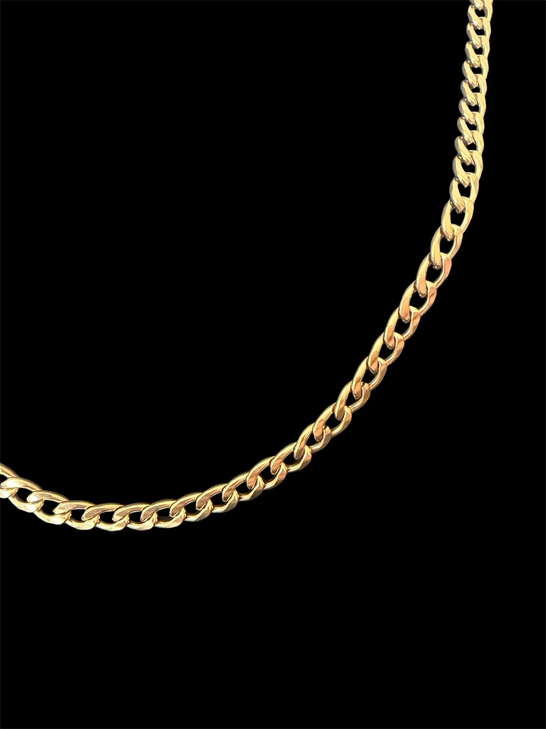 Stainless steel  Curb Chain Necklace - photo 2