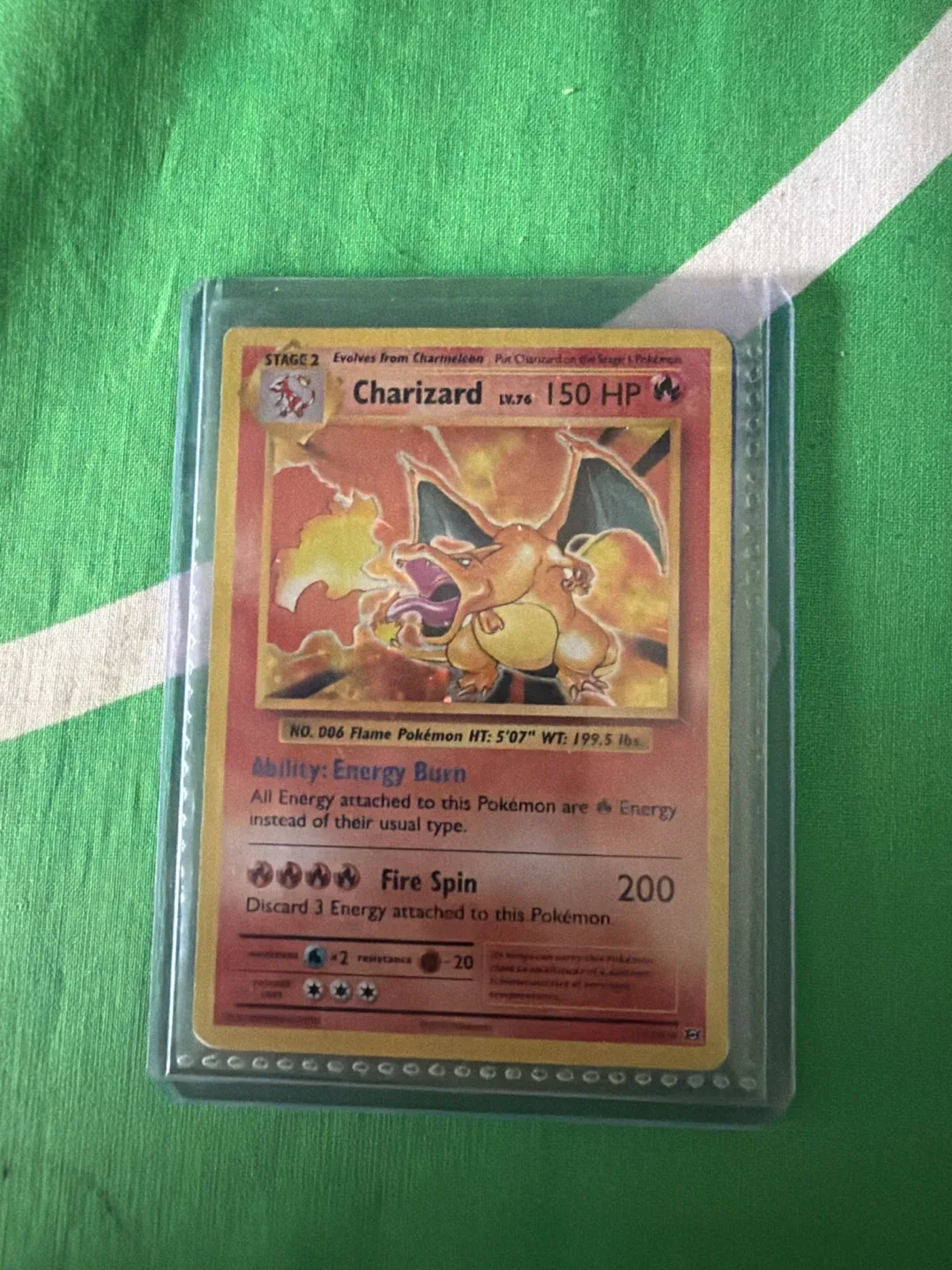 Pokemon Charizard LV.76 Card