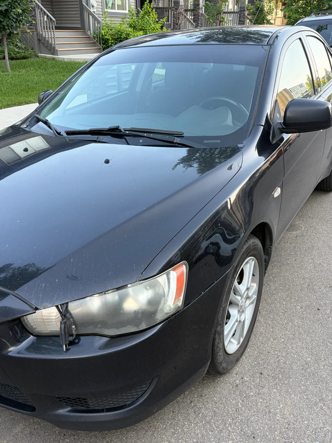 2009 Black Mitsubishi Lancer Sedan