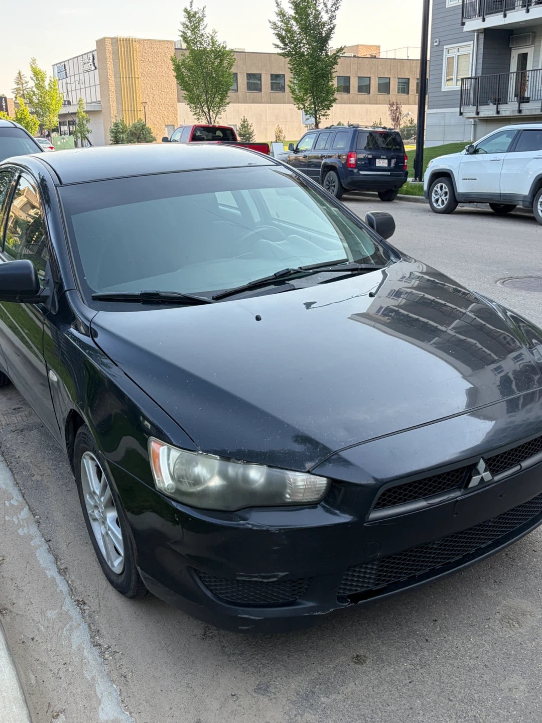 2009 Black Mitsubishi Lancer Sedan - photo 3