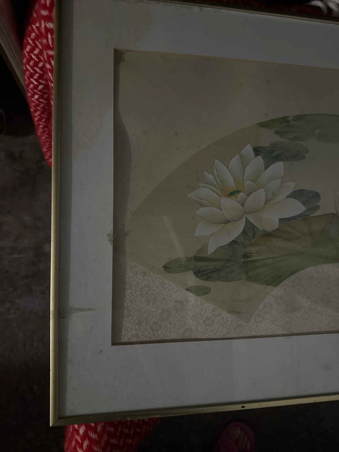 Framed Print with Lotus Flowers - photo 3
