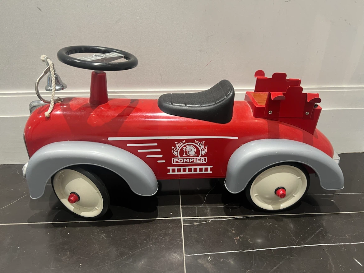 RH Vintage Fire Truck Ride-On Toy