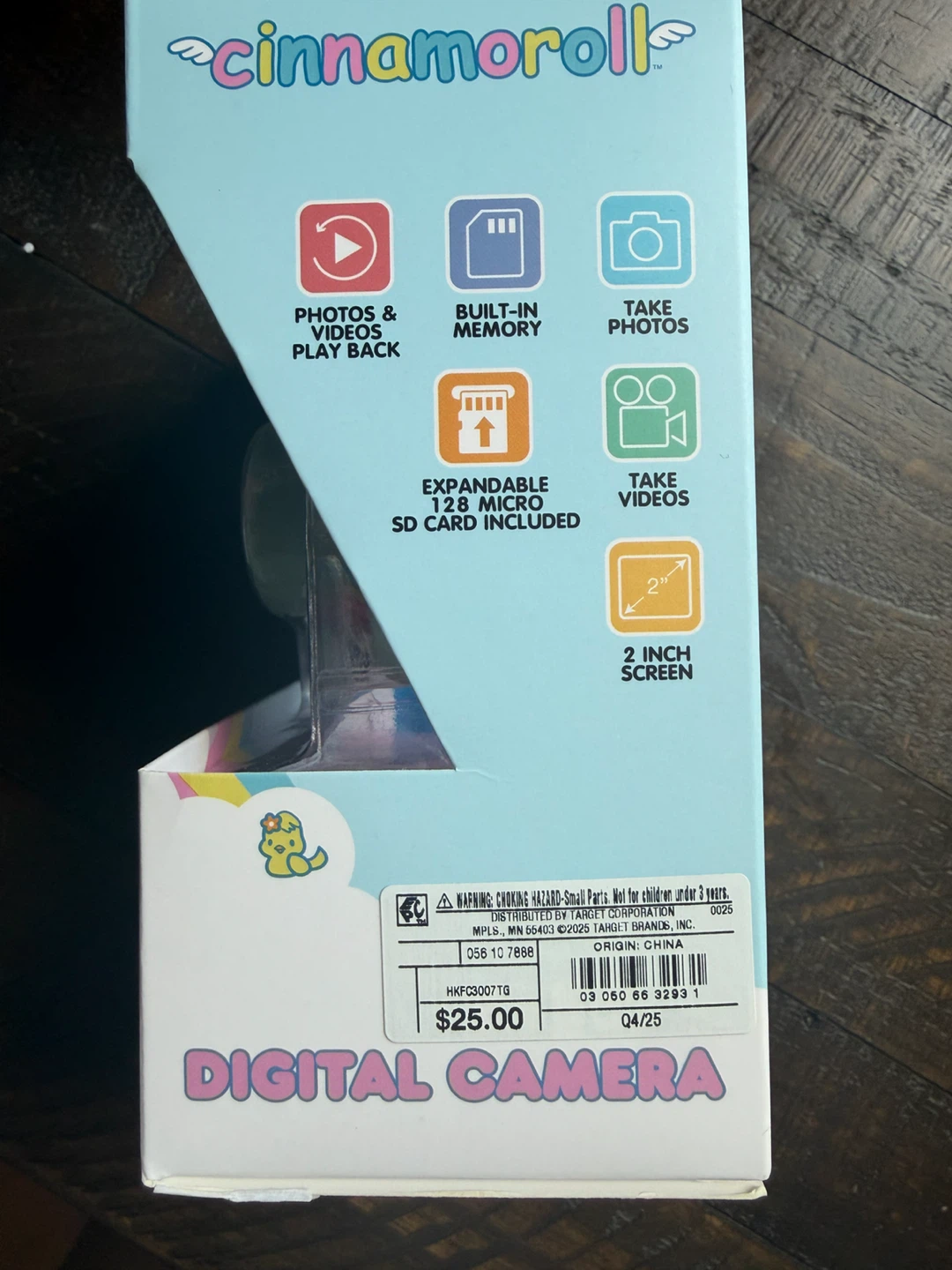 Brand new in box! Cinnamoroll Digital Camera for Kids - photo 3