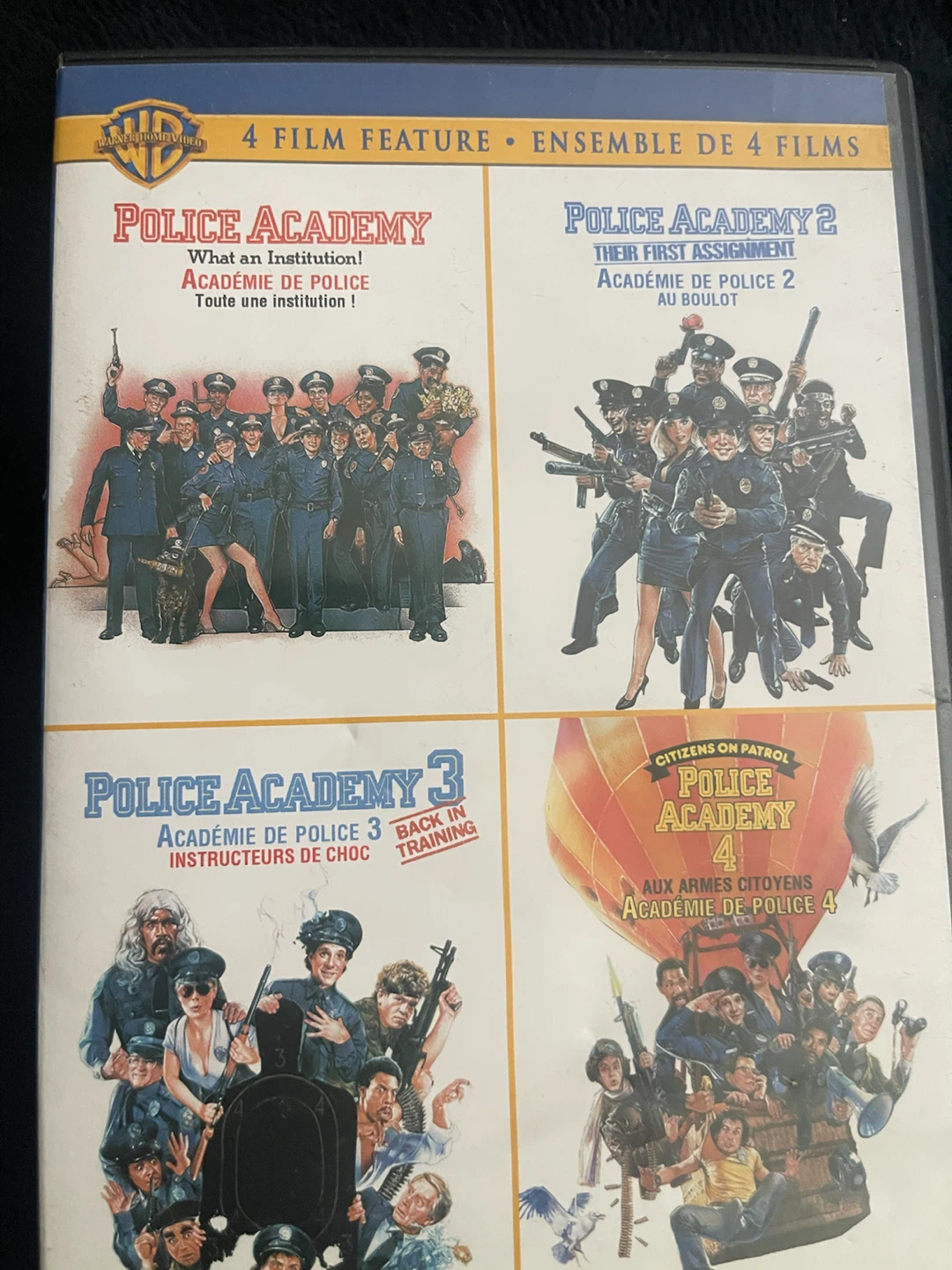 Police Academy 4-Film Feature Blu-Ray Disc Set