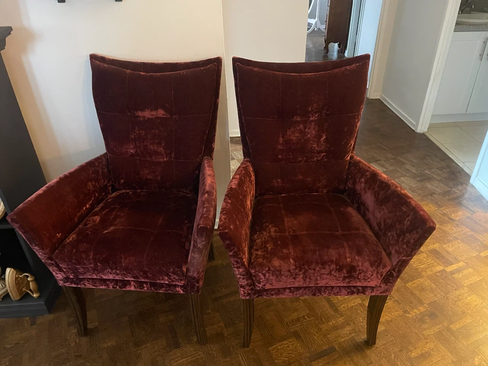 A pair of vintage MCM Chairs