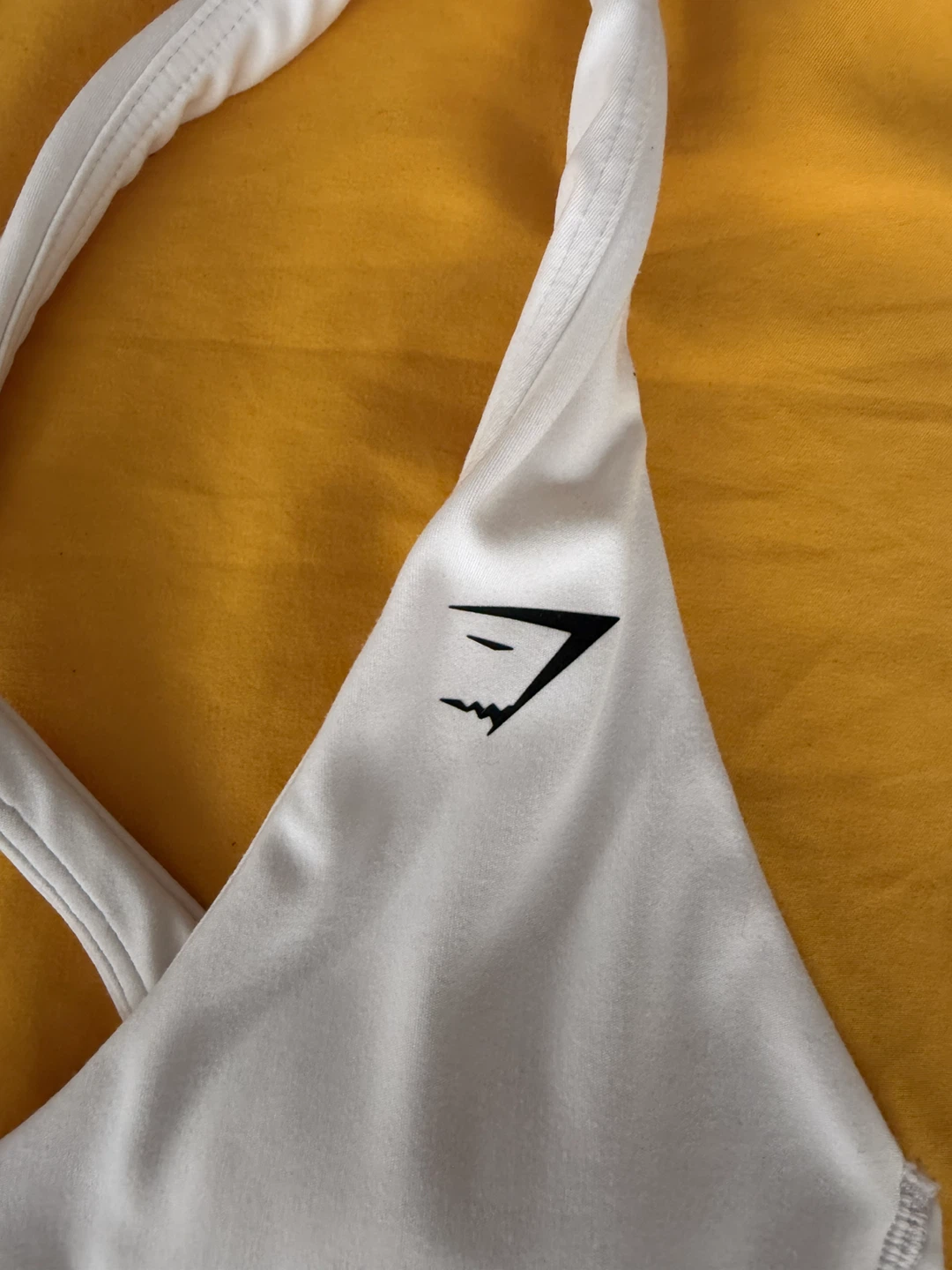 Gymshark White Peekaboo Sports Bra - photo 3