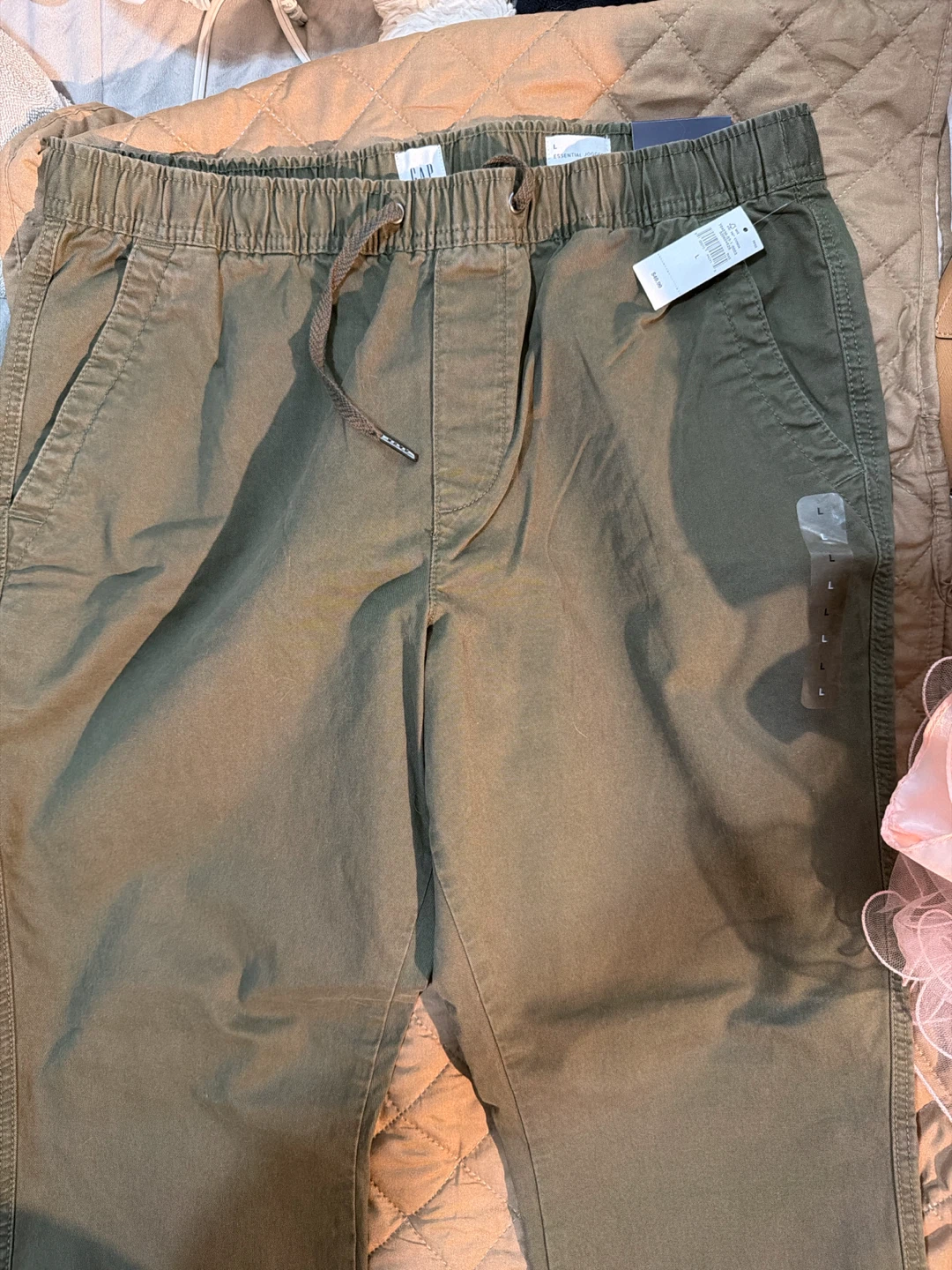 Gap   Jogger Pants - Olive Green - photo 2