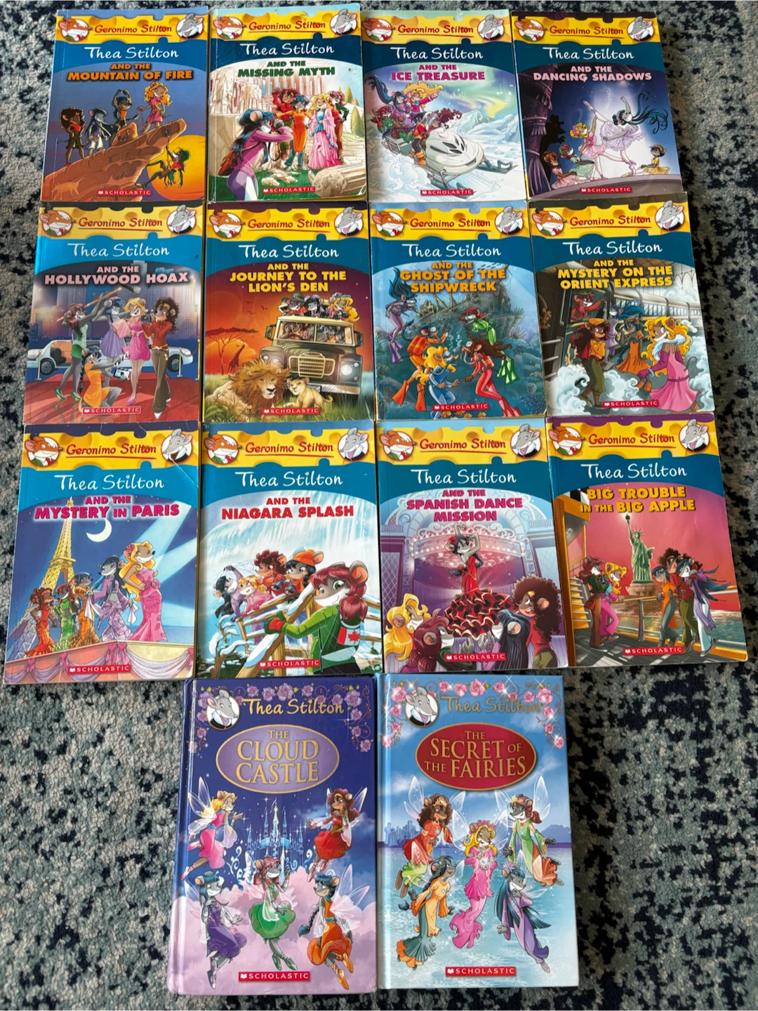 Thea Stilton books collection