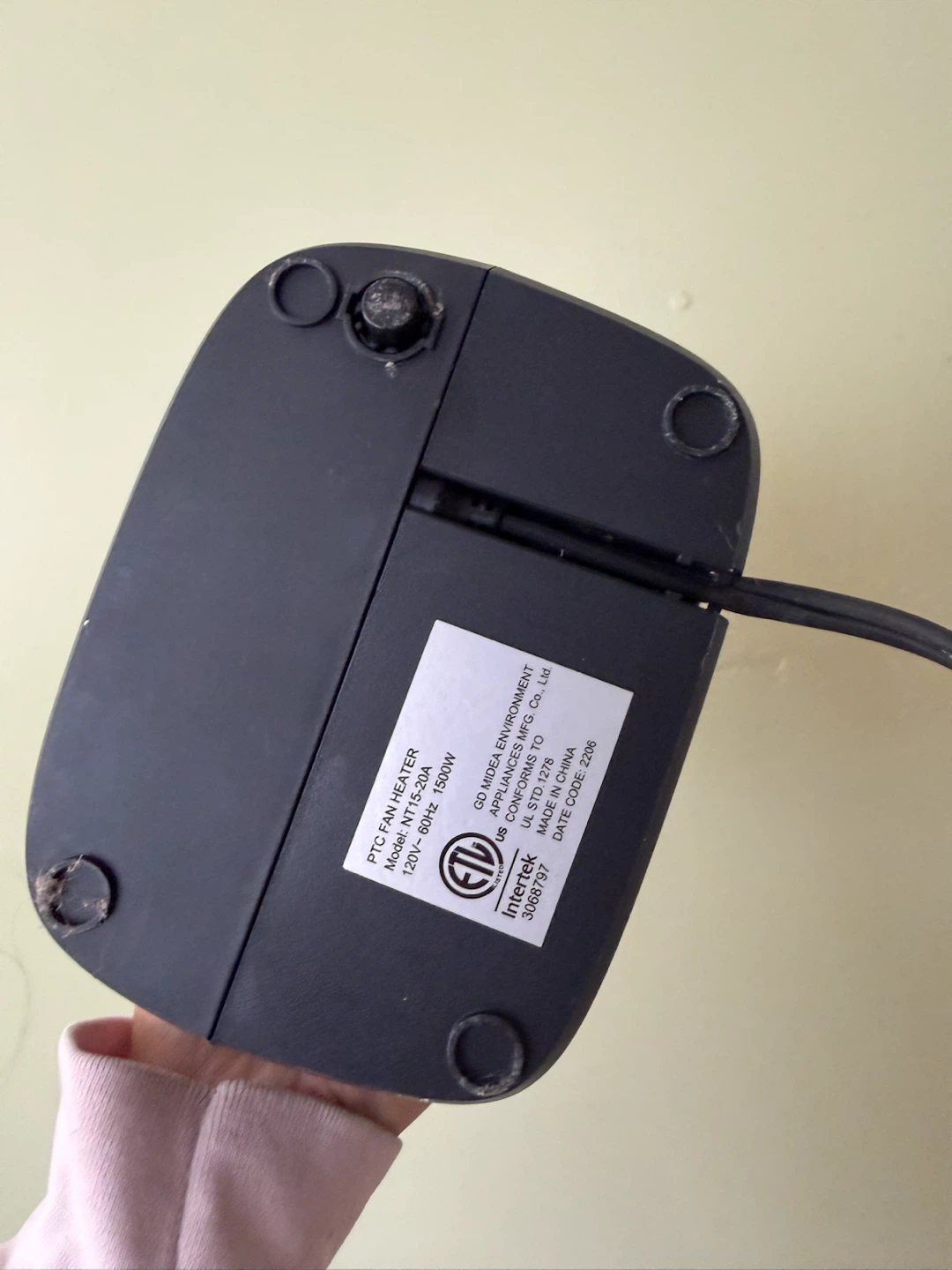 PTC Fan Heater - photo 5