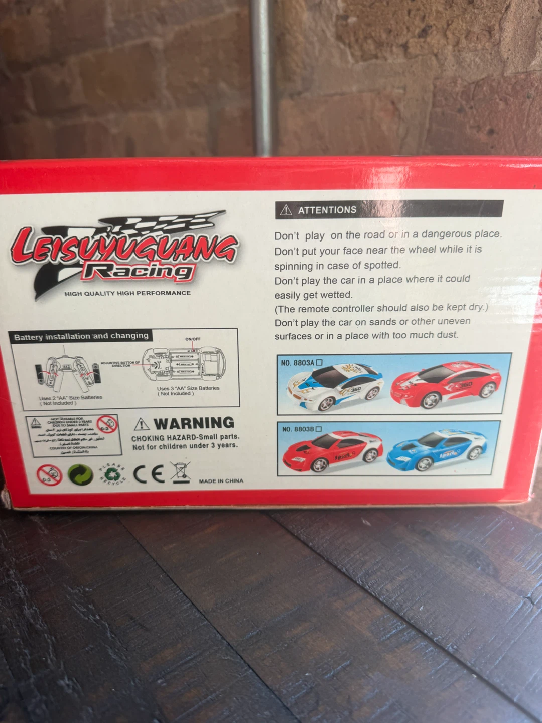 Brand new in box! Leisuyuguang Racing Radio Control Car - photo 5