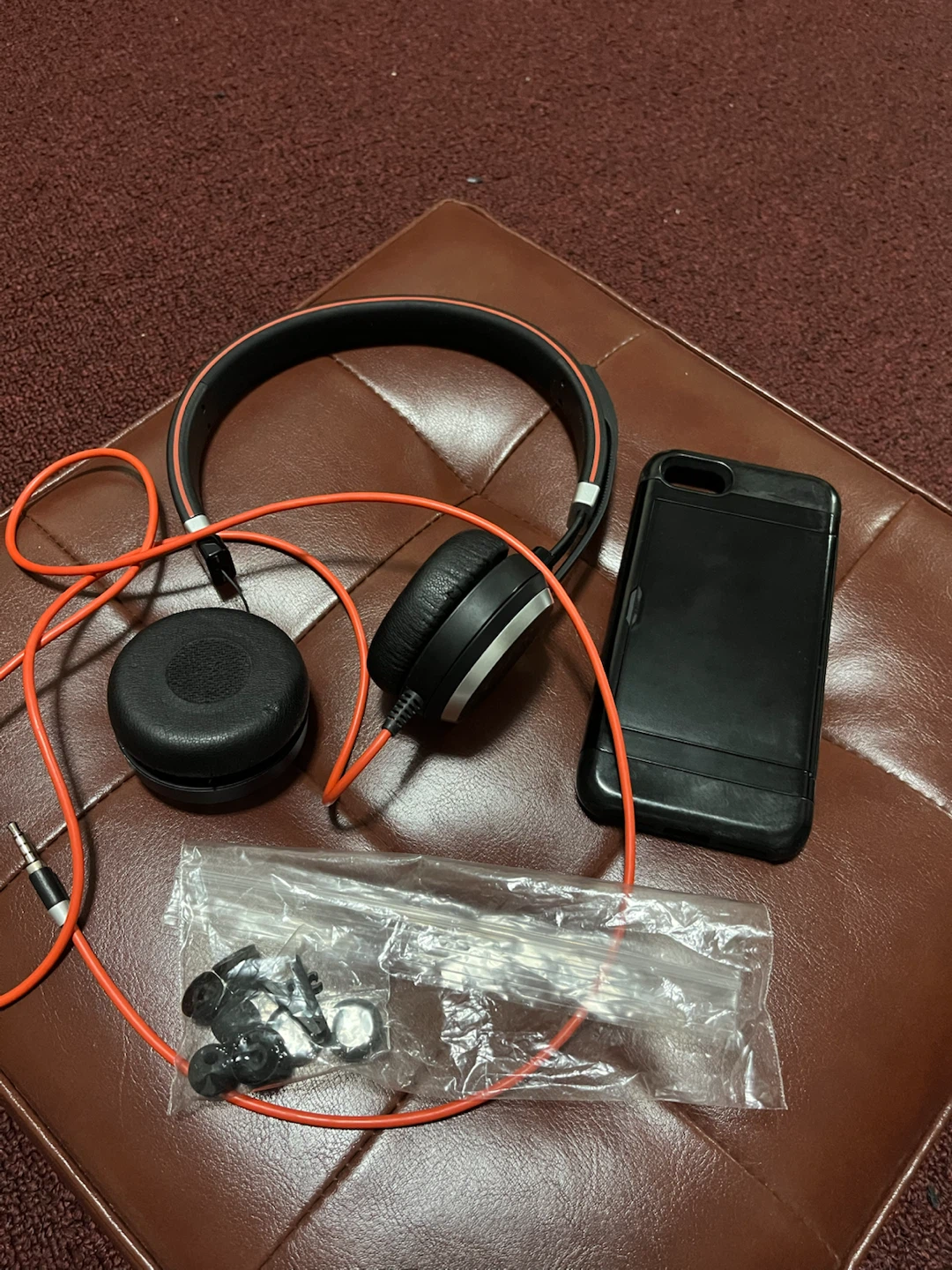 Free Wired Earphones and IPhone Case