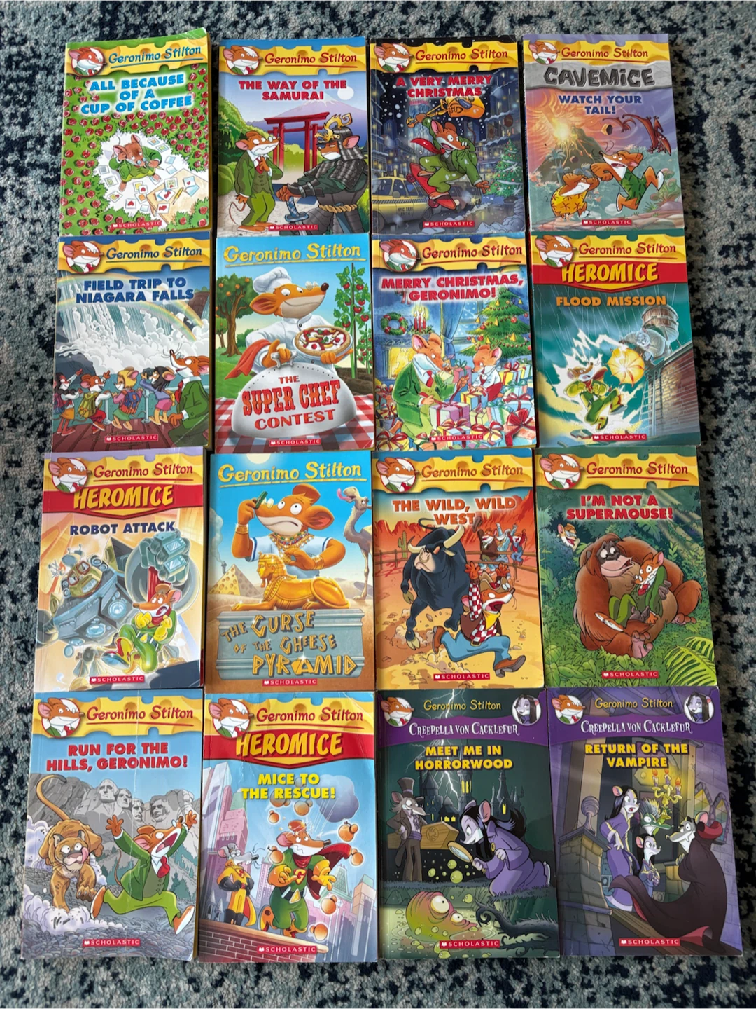Geronimo Stilton Children's Book Lot