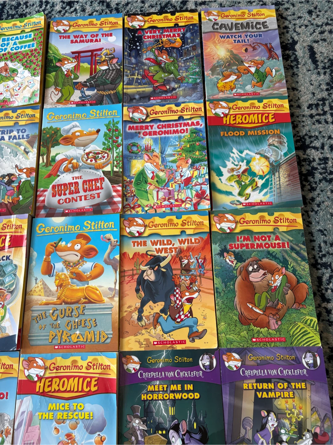 Geronimo Stilton Children's Book Lot - photo 3