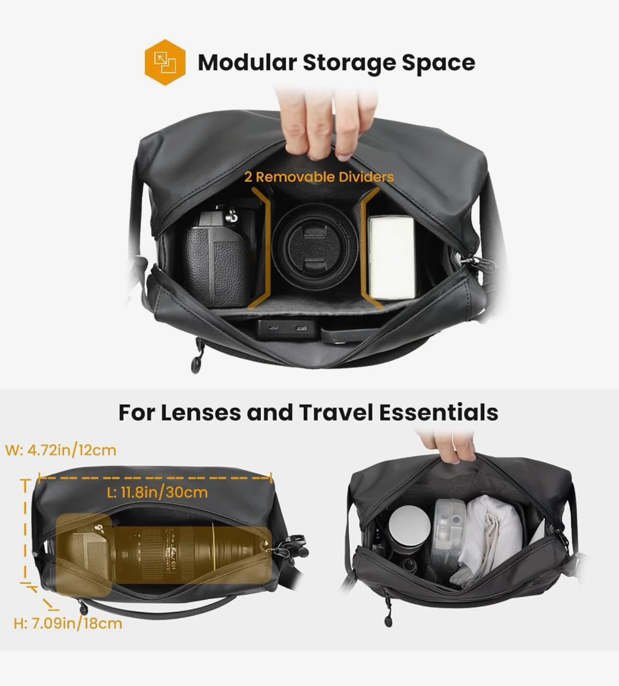 New Tarion TR-SB 4L Compact Camera Sling Bag - photo 2