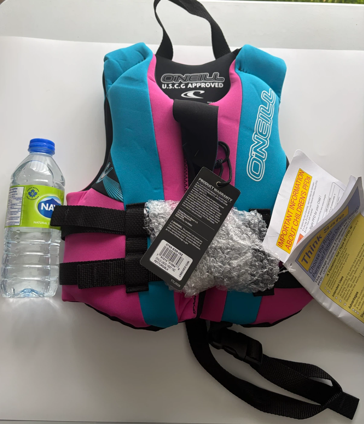 New O'Neill Child (30-50 lbs) Reactor USCG Life Jacket - photo 2