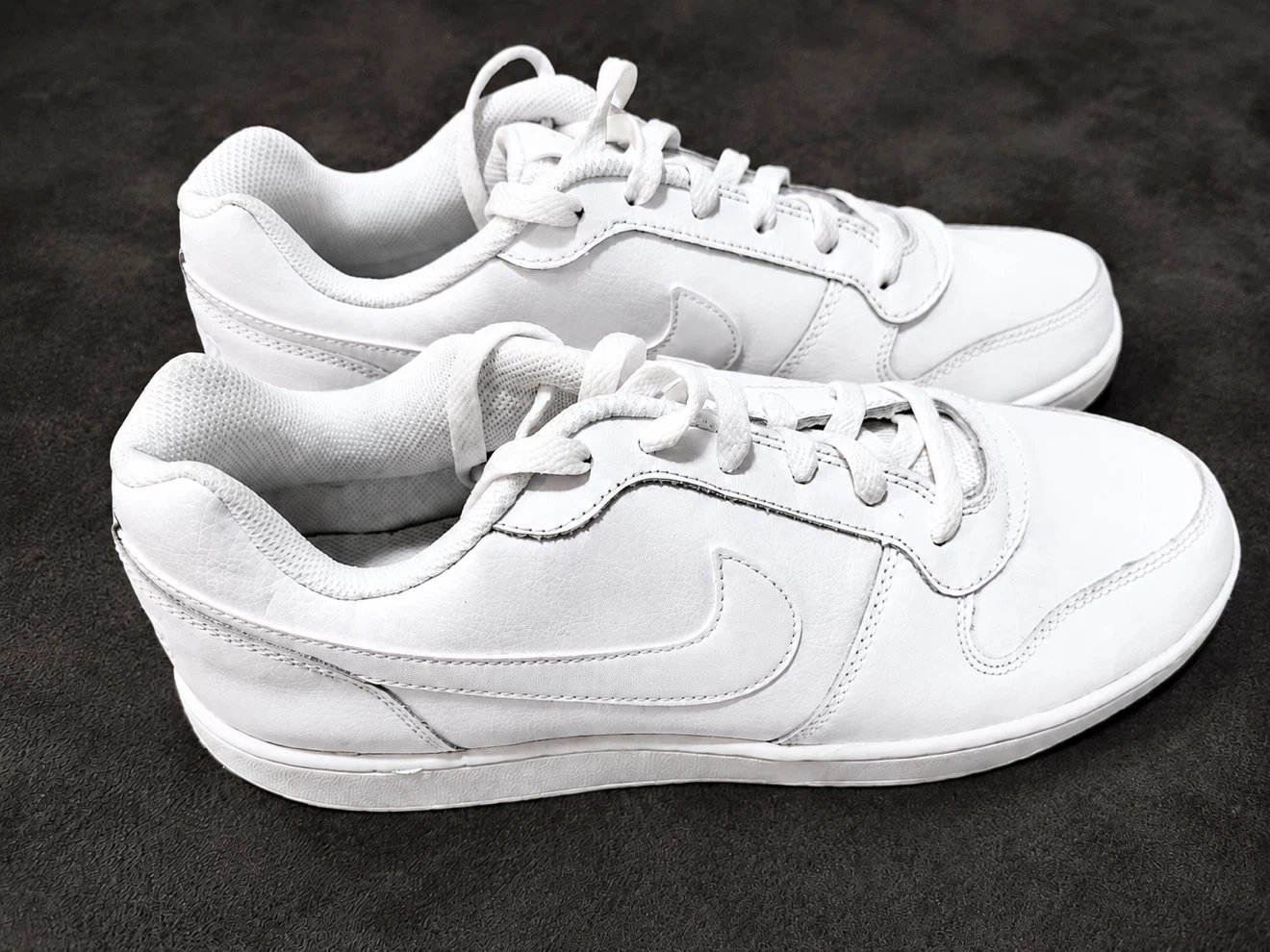 Nike Ebernon Low Triple White Men's Shoes Size 11