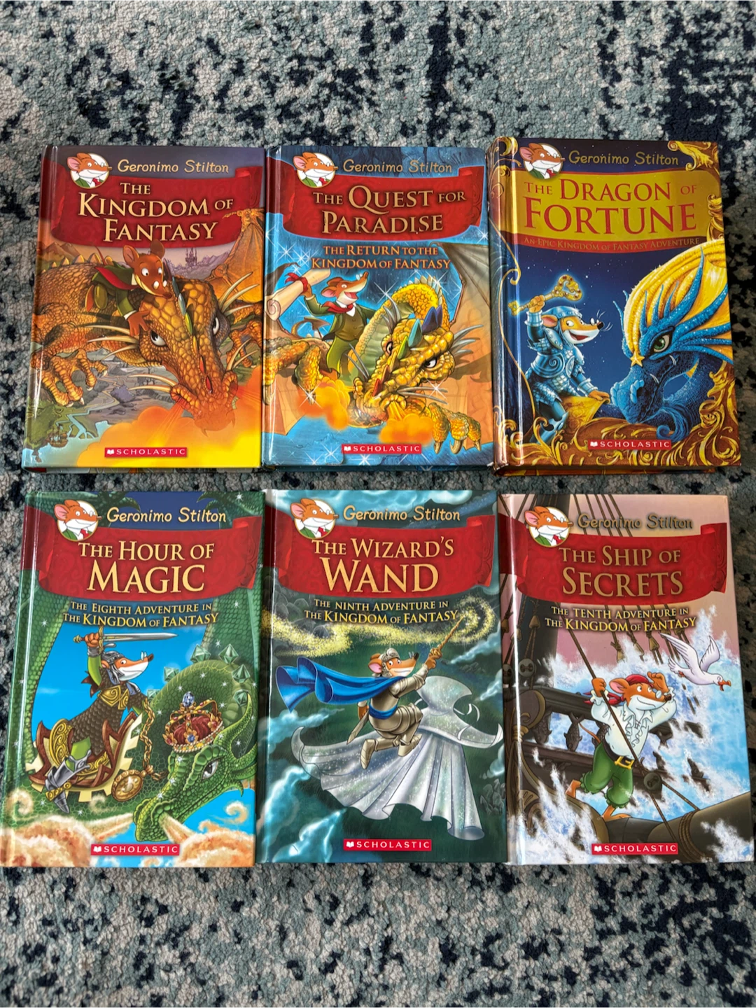 Geronimo Stilton kingdom of fantasy books