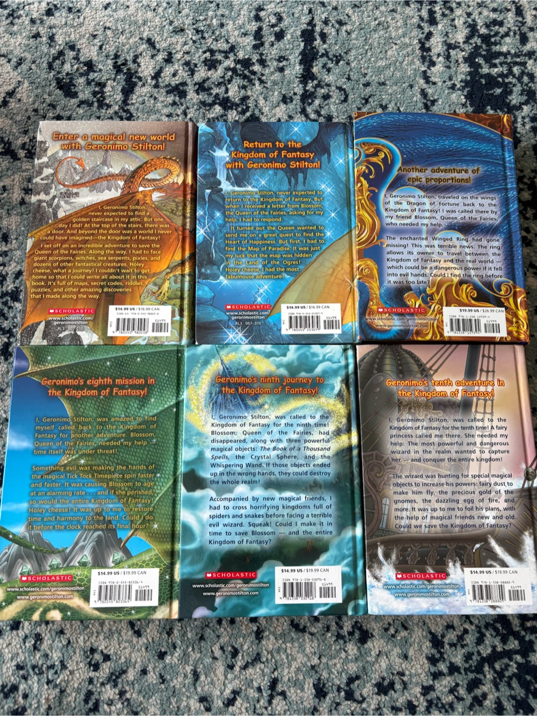 Geronimo Stilton kingdom of fantasy books - photo 4