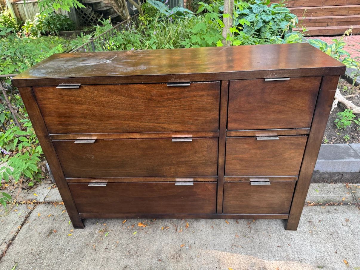 Dark Wood Dresser
