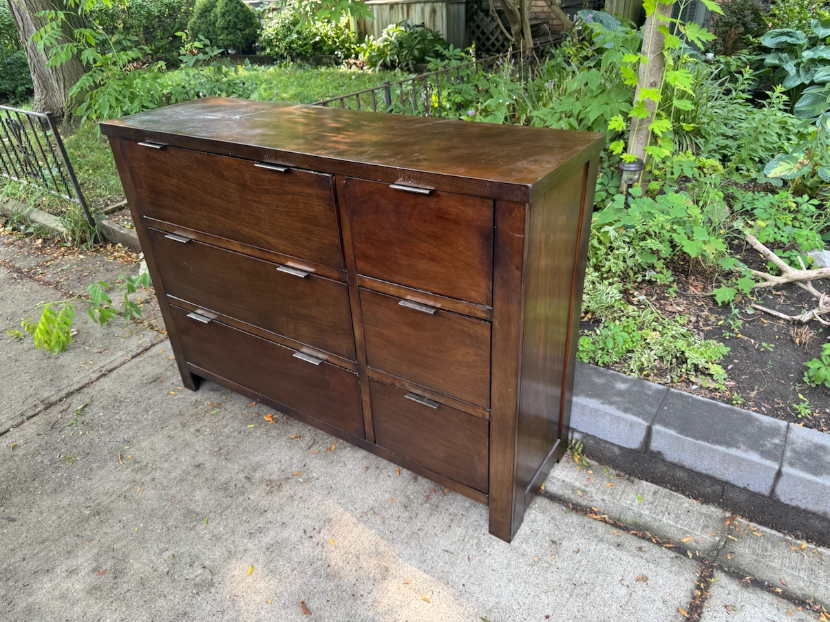 Dark Wood Dresser - photo 2