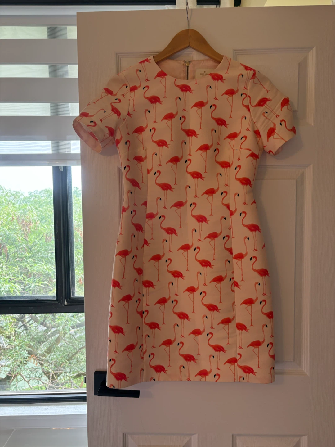 Kate Spade Flamingo Dress Size 6