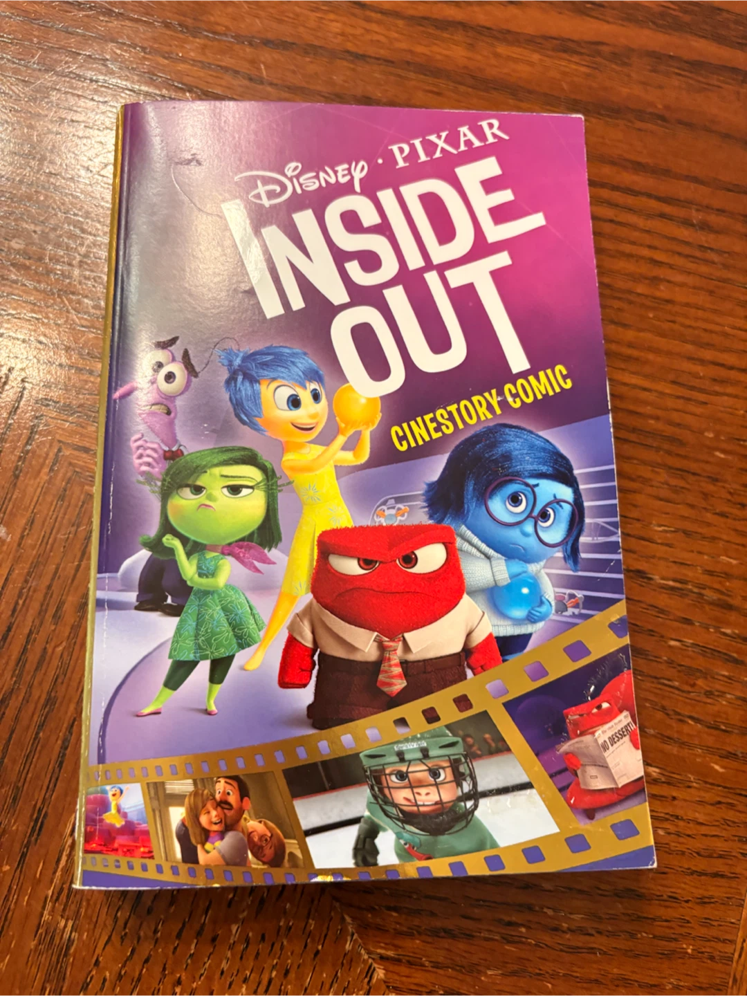 Disney Pixar Inside Out Cinestory Comic Book