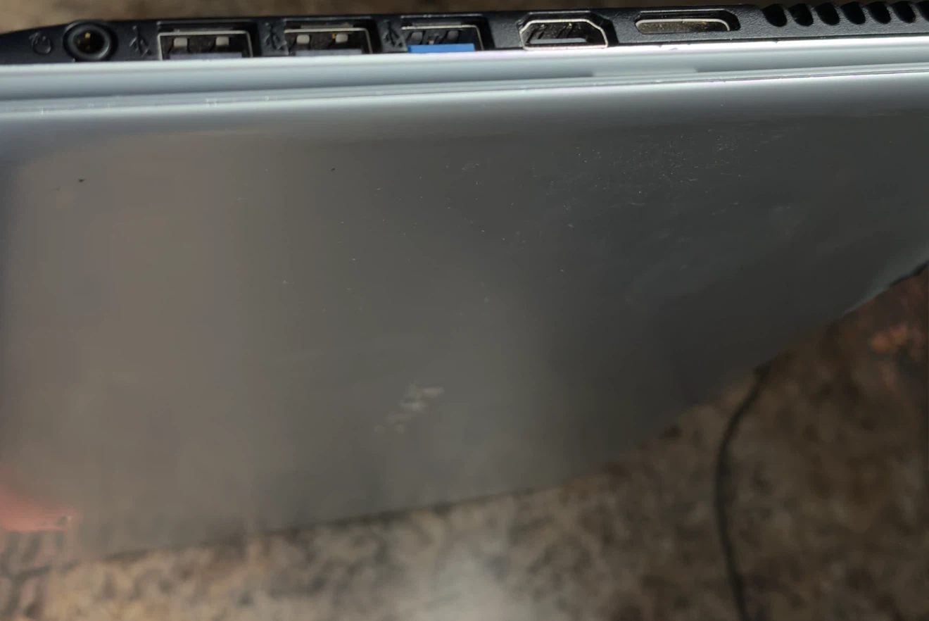 Silver Acer Aspire Laptop with Charger - photo 2