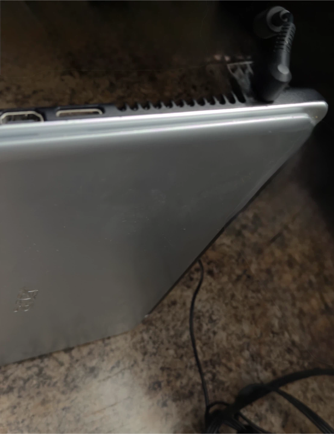 Silver Acer Aspire Laptop with Charger - photo 3