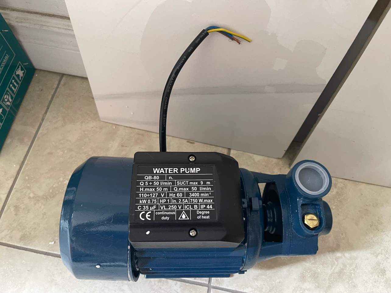 All-copper motor core Electric Water Pump QB70/80